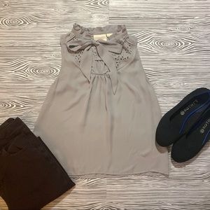 Maeve Eyelet Sleeveless Top